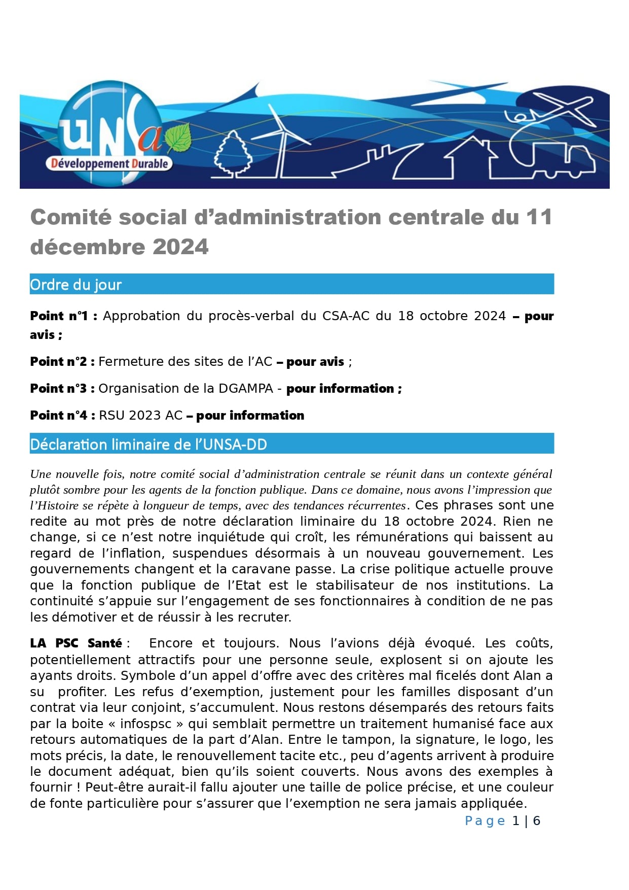 CSA AC 20241211 CR DL UNSA DD page 1