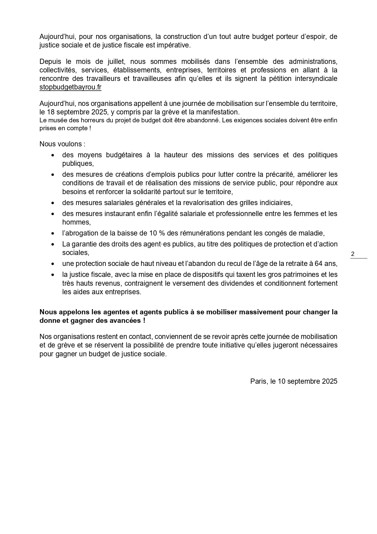 Mobilisation 18 septembre page 2