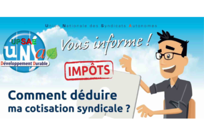 Comment déduire ma cotisation syndicale