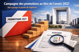 Promotions au titre de l’année 2027 : c’est parti !