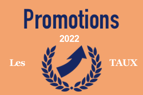 Promotion Taux 2022