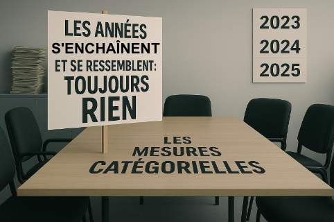 Mesures catégorielles 2025